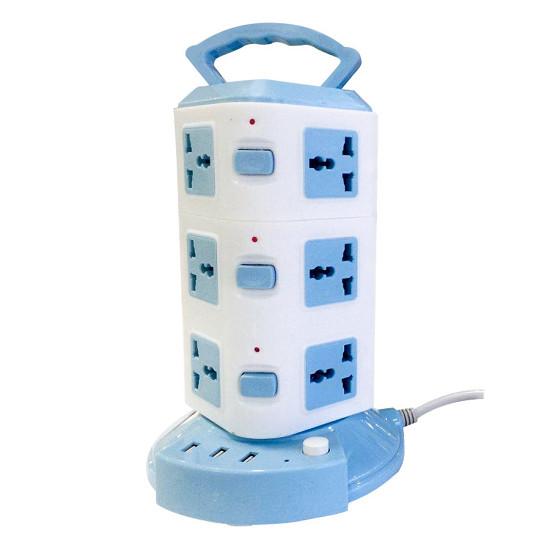 Ổ Cắm Điện 3 Tầng 3 Cổng Usb Tiện Dụng