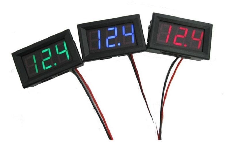 Vôn kế điện tử 0.56inch 4.50-30.0v