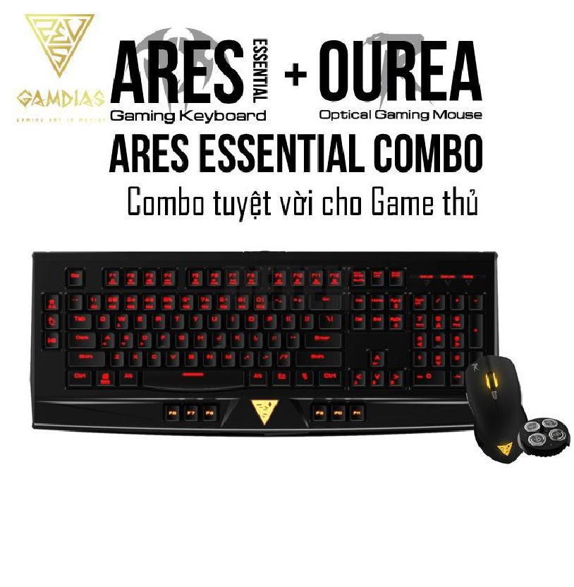 Combo Bàn phím và chuột có dây game Gamdias GKC6000