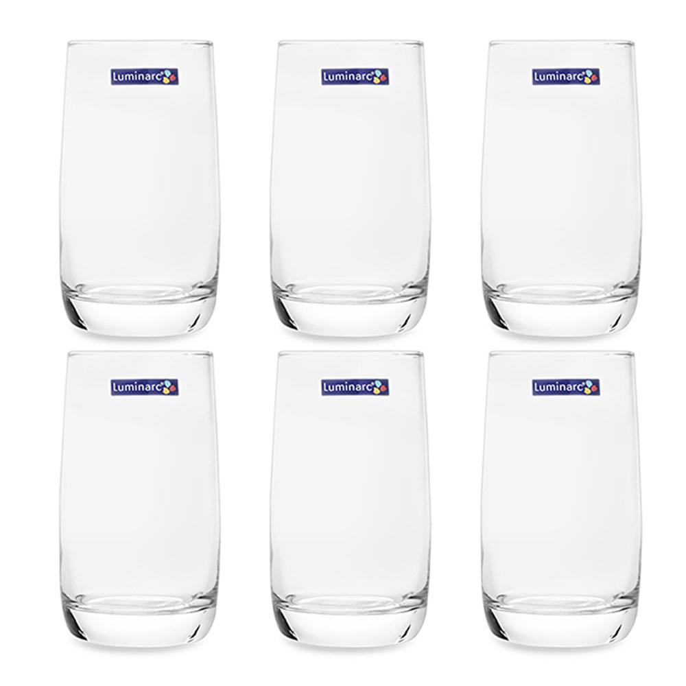 Bộ 6 ly thủy tinh cao Luminarc Vigne 350ml H2104
