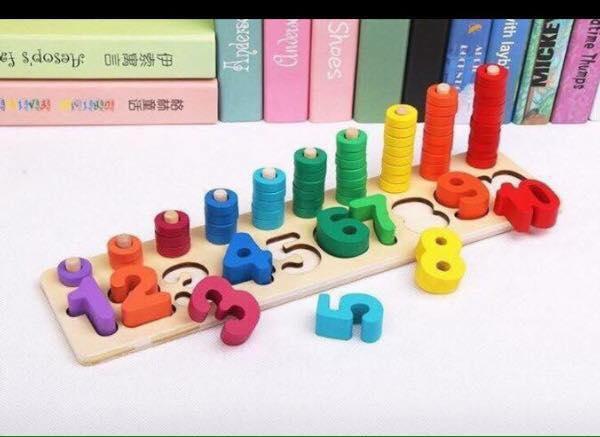 Bộ ghép dạy bé nhận biết các con số từ 1 đến 10