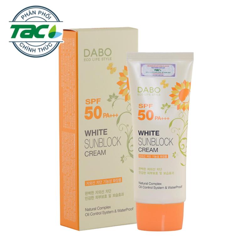 Kem chống nắng dưỡng trắng da DABO White Sunblock Cao Cấp - Chính hãng Hàn Quốc