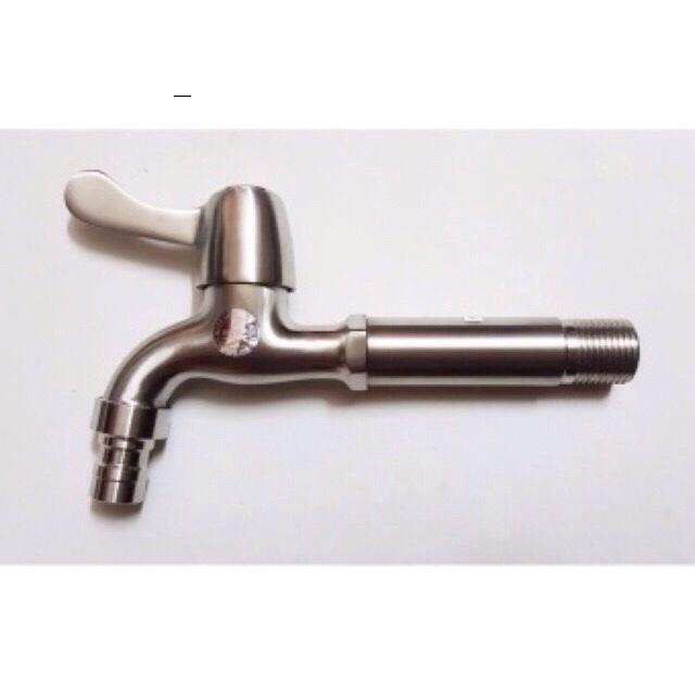 Vòi hồ inox 304 dài - Vòi xả nước