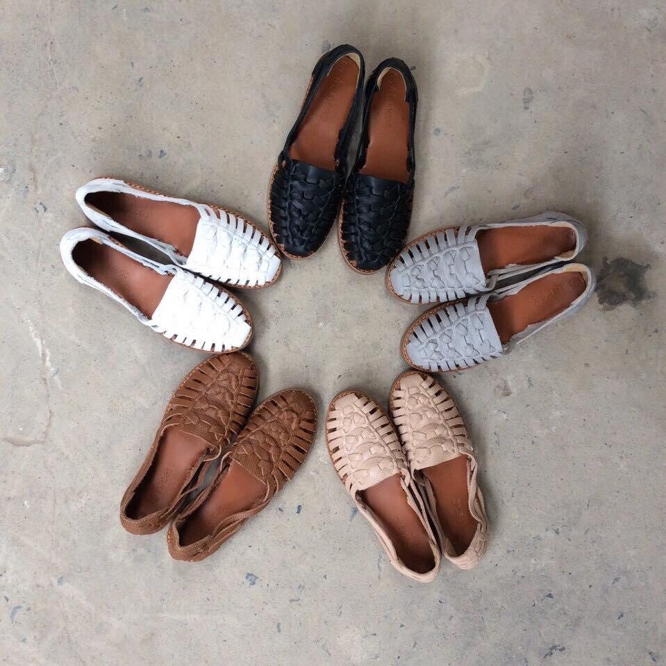 Sandal rọ da gibi xám