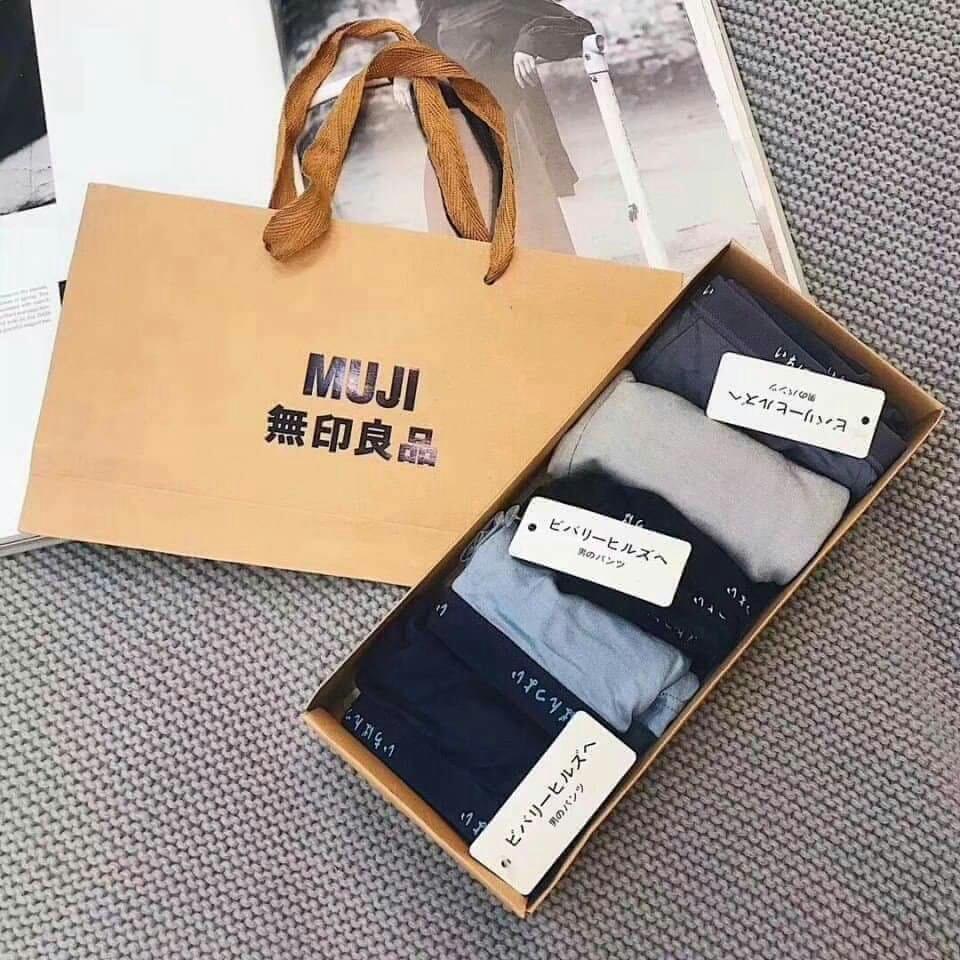 Set 5 sịp đùi cao cấp muji nhật bản