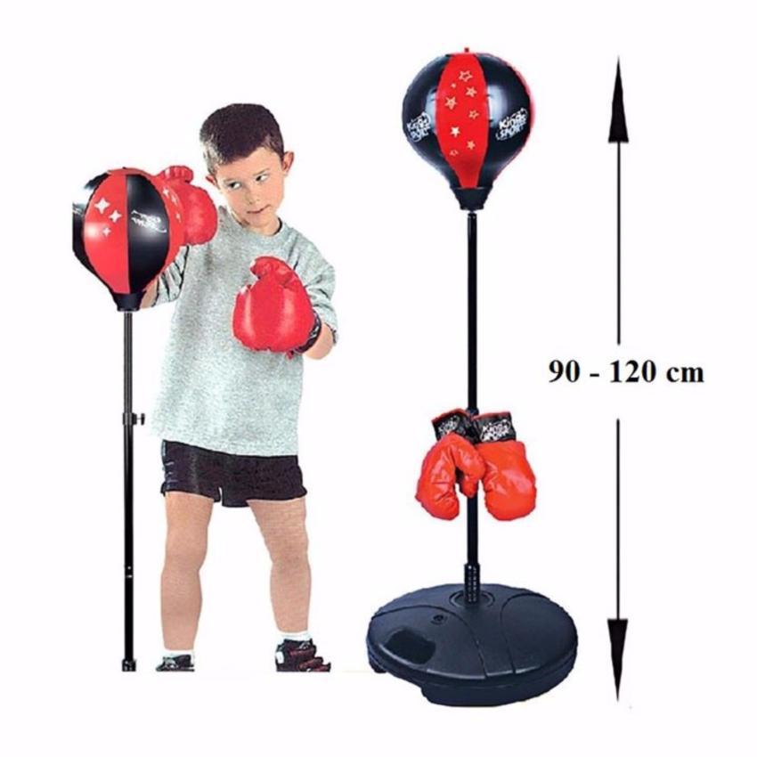 Bộ Đồ Chơi Tập Boxing Cho Bé/Đồ chơi thể thao trẻ em đấm bốc (Red)