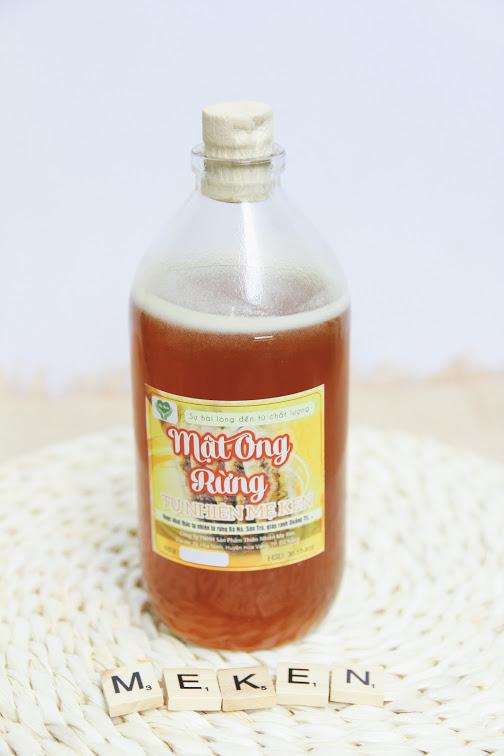 [HCM]MẬT ONG RỪNG  NGUYÊN CHẤT MẸ KEN -Chai 500ml