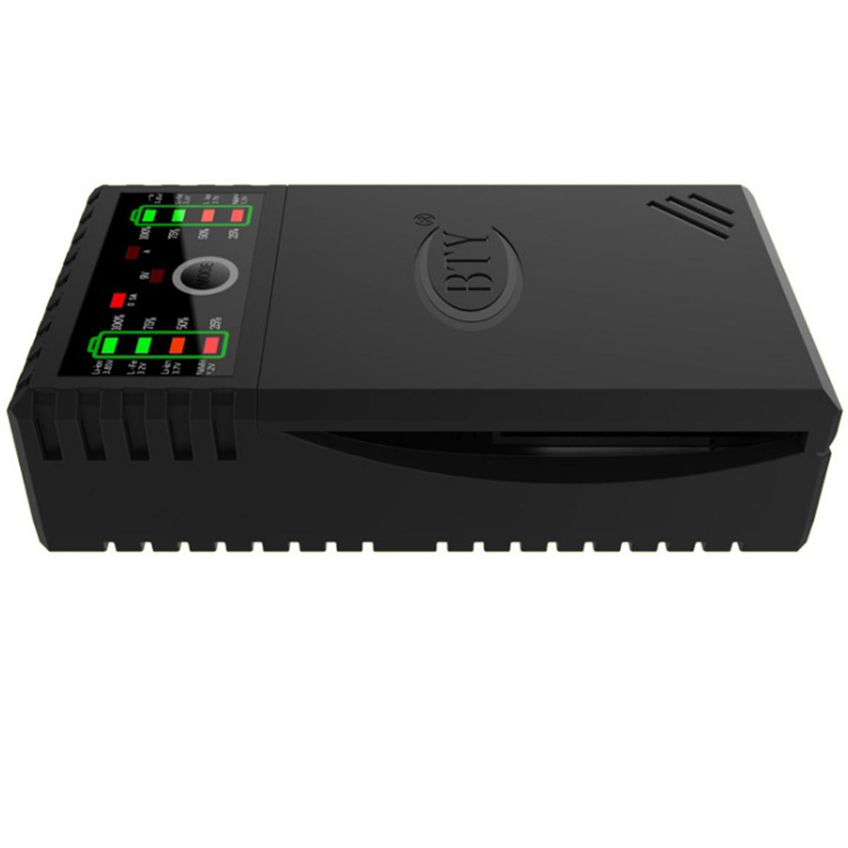 Sạc pin kiêm box dự phòng BTY V202 cho pin sạc 18650, AA, AAA, 9v, 14500, 26650...