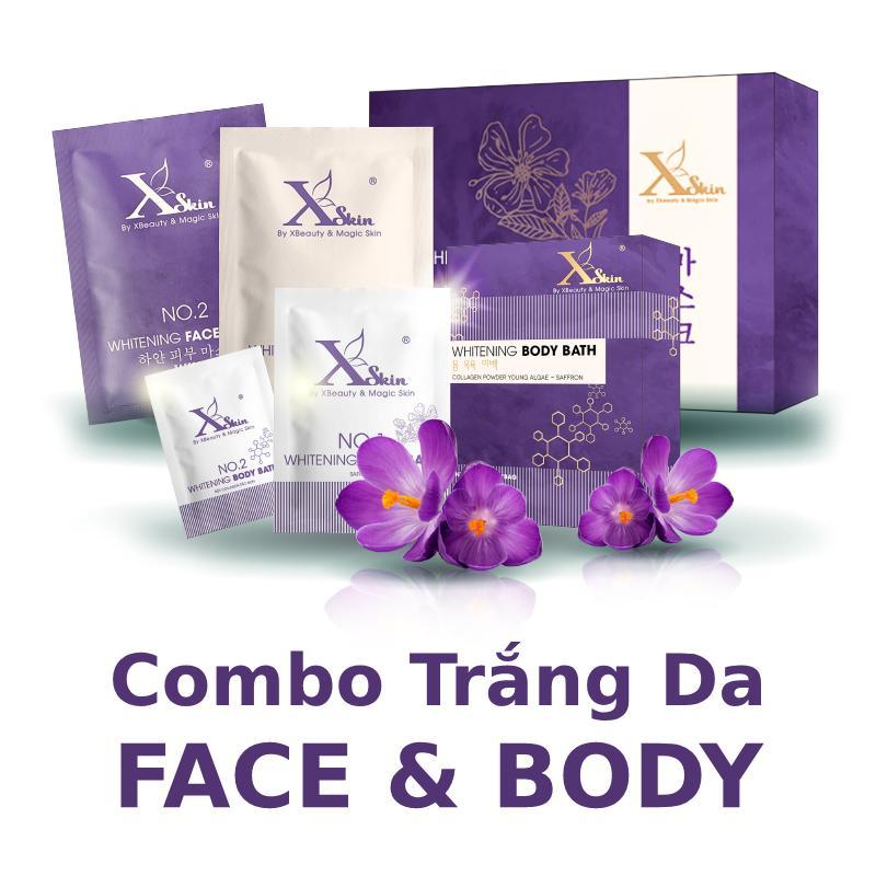 Bộ 2 dưỡng trắng da XSKIN Whitening Face Mask