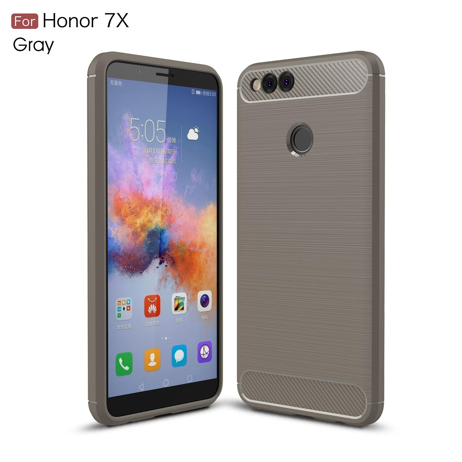 [4 màu] Ốp lưng dùng cho Honor 7X Rugged Armor Chống sốc