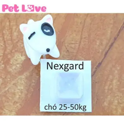 1 viên NexGard diệt ghẻ, viêm da, ve rận (chó từ 25 - 50kg)