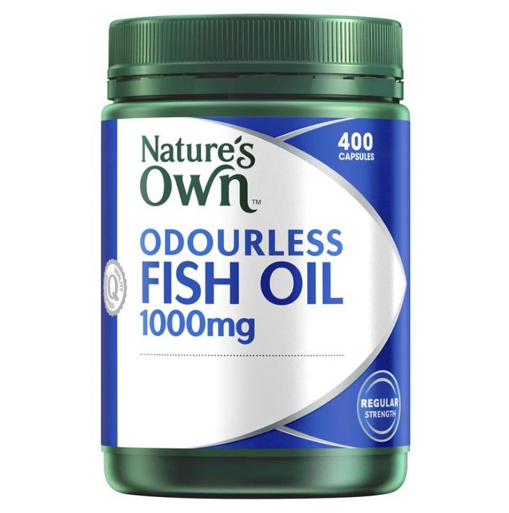 Dầu cá - nature's own fish oil 400 viên - hàng xách tay úc