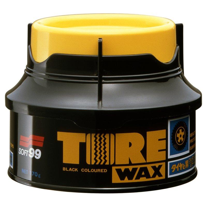 Sáp Phủ Bóng Lốp Xe - Tire Black Wax Soft99