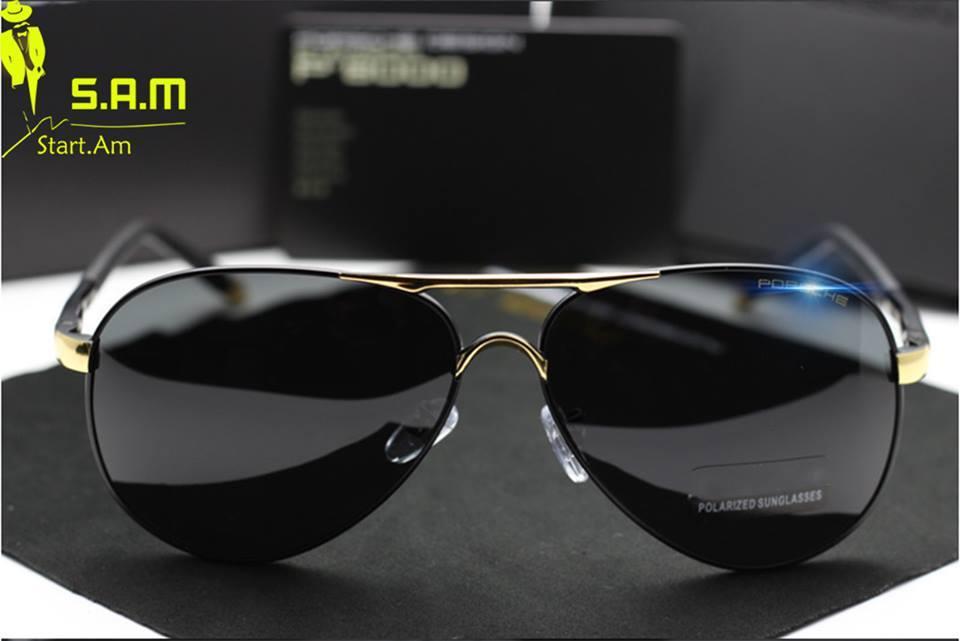 [HCM]Kính mát nam cao cấp đẹp P8000 +Tặng kính đi đêm