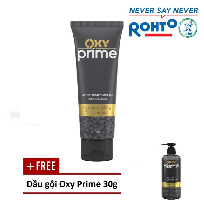 Kem rửa mặt Oxy Prime 100g + Tặng Dầu gội OXY Prime 30g nhập khẩu