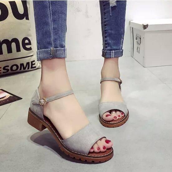 Giày sandal MYS quai ngang đế chiến binh