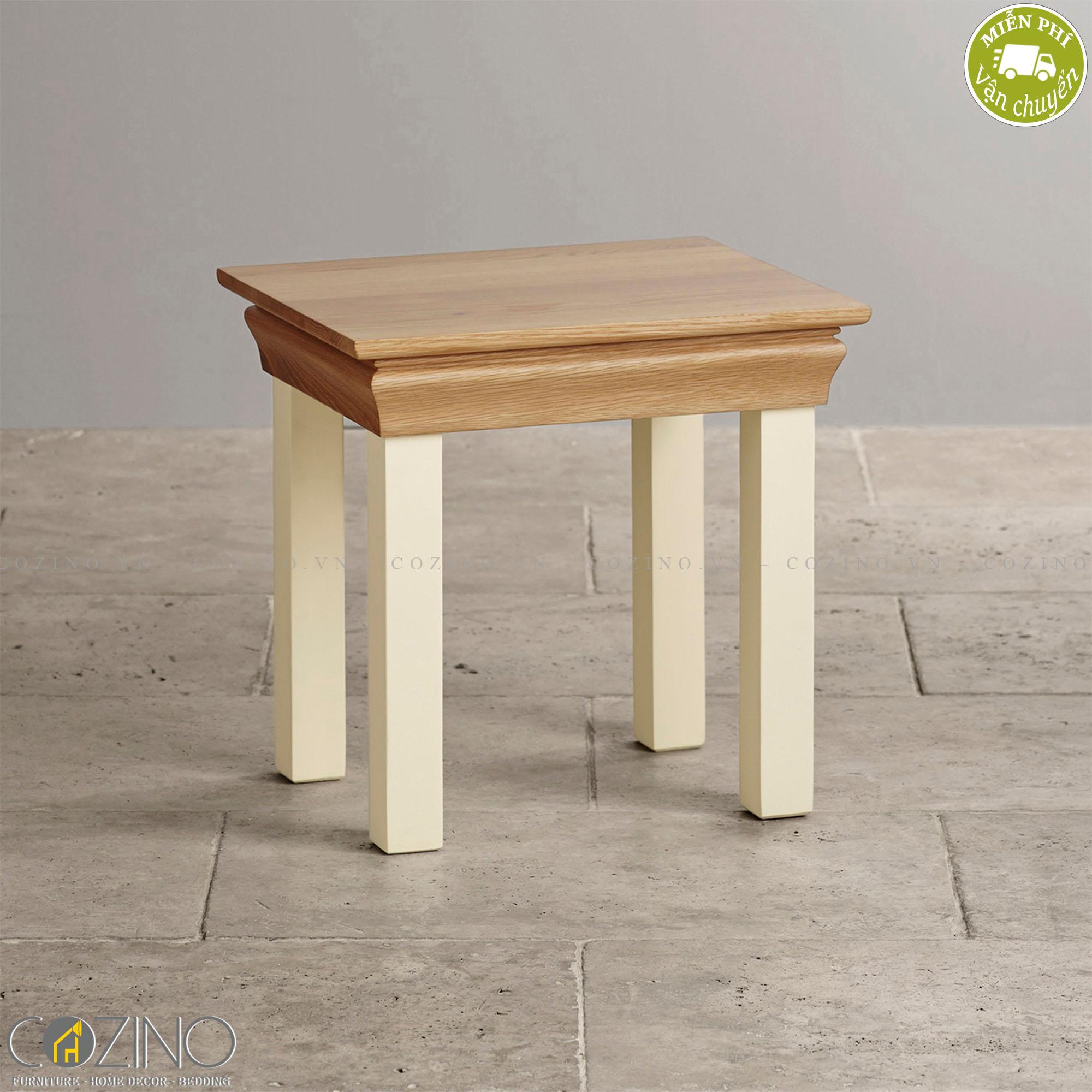 Bàn góc Canary gỗ sồi