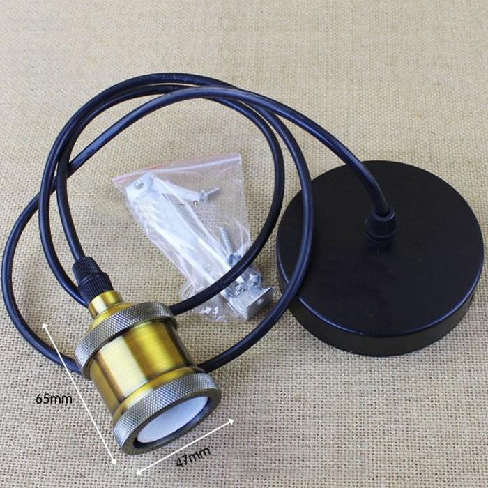 Bộ dây Led đèn thả đuôi đồng trang trí nhà quán cà phê 220V E27 Ngân Tin