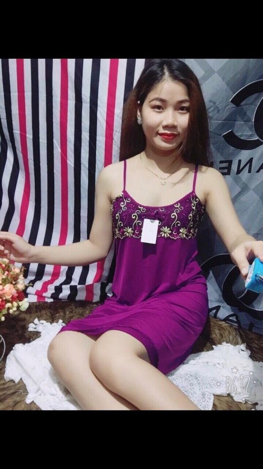 Đầm ngủ thun lạnh phối ren sexy