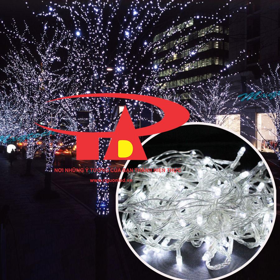 Đèn Led Trang Trí Noel Màu Trắng 7M - Đèn Led Trang Trí Cây Thông Dùng Chiếu Sáng, Trang Trí Ngoài Trời, Giáng sinh, Cây Thông, Quán Cà Phê, Nhà Hàng, Khách Sạn, Lễ, Tết