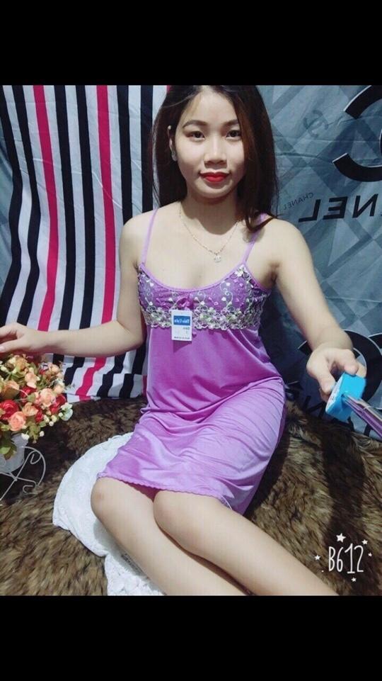 Đầm ngủ thun lạnh phối ren sexy