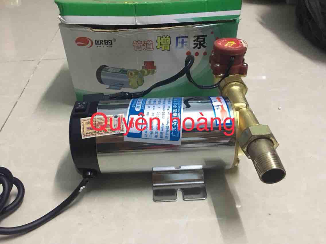 Máy bơm tăng áp cho máy giặt, máy nóng lạnh, vòi sen