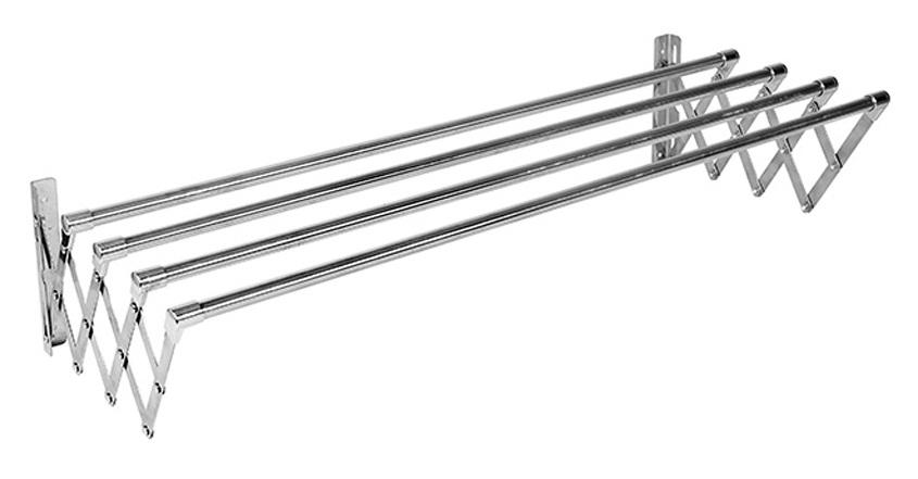 Giàn phơi đồ inox co giãn thông minh 86cm Prota CB-004, giá phơi quần áo, sào phơi đồ gắn tường có thể xếp gọn