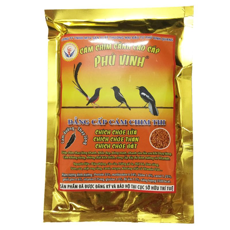 Cám Phú Vinh Chích Chòe Dưỡng - Thay Lông 200g - Thức Ăn Chim Cao Cấp