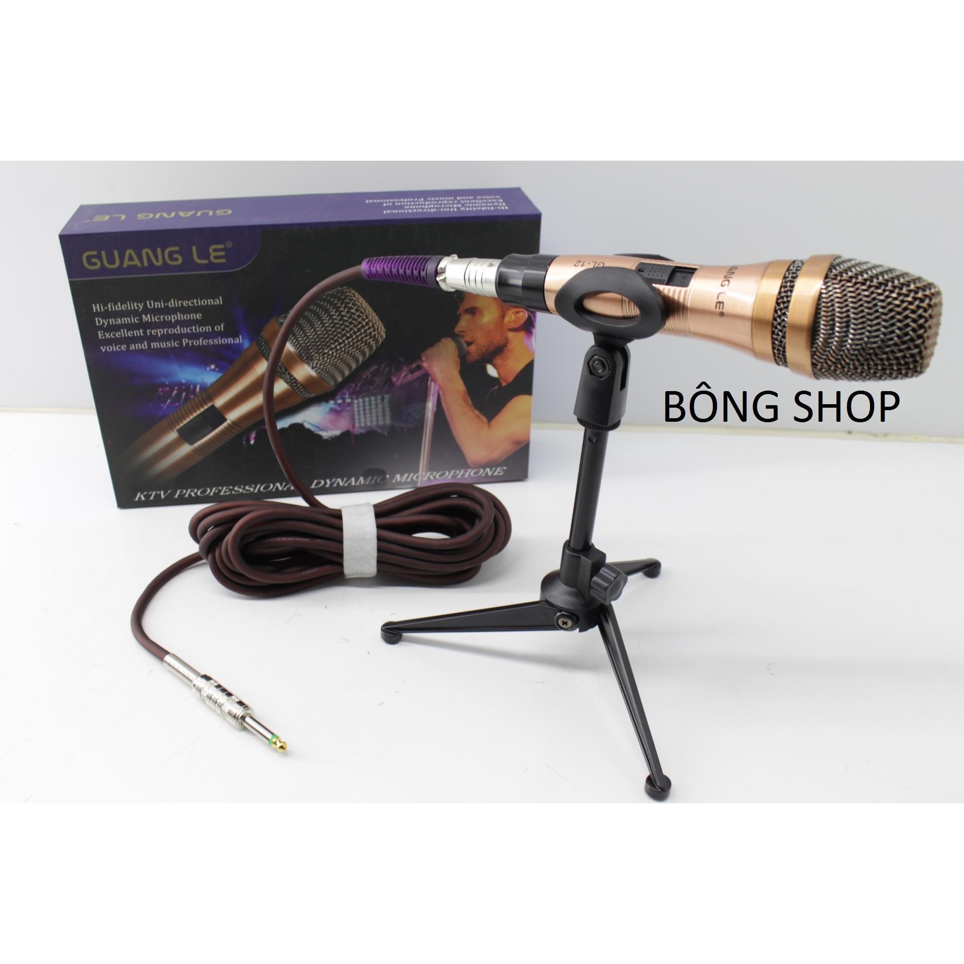 Micro karaoke guang le gl-12 new 2018