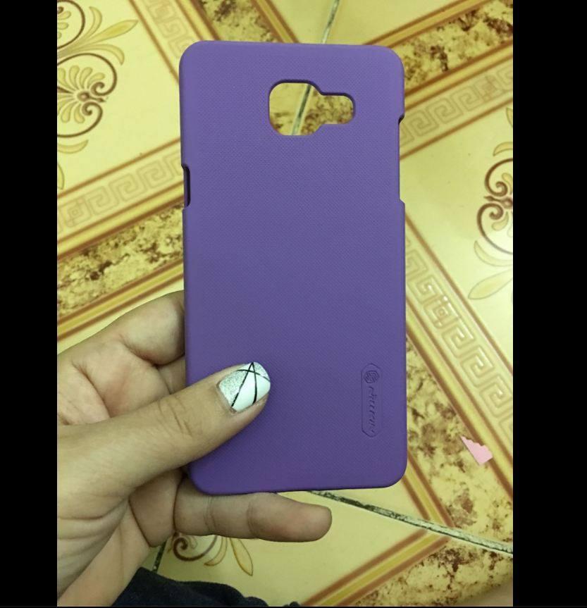 Ốp lưng hiệu Nillkin cho Samsung Galaxy A5 2016 Tặng móc dán iRing