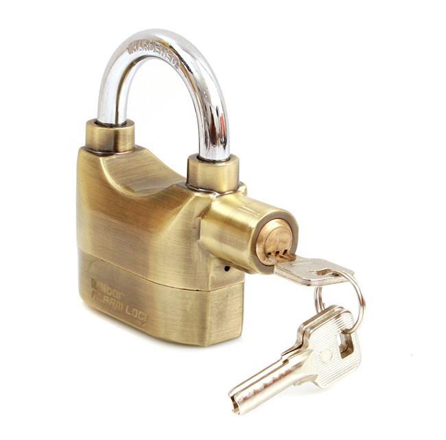 Ổ khóa báo động chống trộm (Vàng Đồng)