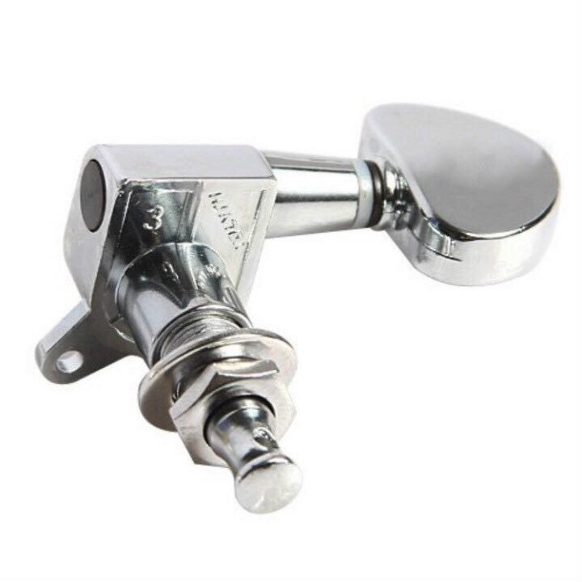 1 chiếc khóa đàn guitar acoustic đúc inox cao cấp (bên dây 1, 2, 3)