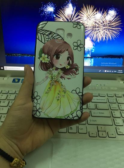 Ốp lưng thời trang in hình cho Samsung J7 Duo
