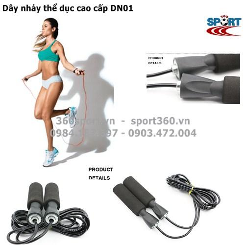 Dây tập thể dục cao cấp 2.6m có thể điều chỉnh độ dài - dây nhảy thể dục TD30