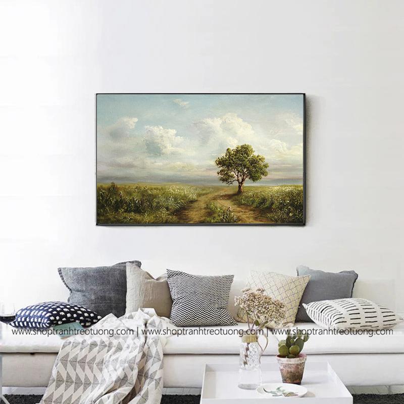 Tranh treo tường Con đường - DC129, Tranh treo tường chất lượng cao, siêu sắc nét, đẹp giá rẻ tại Du Mục Art