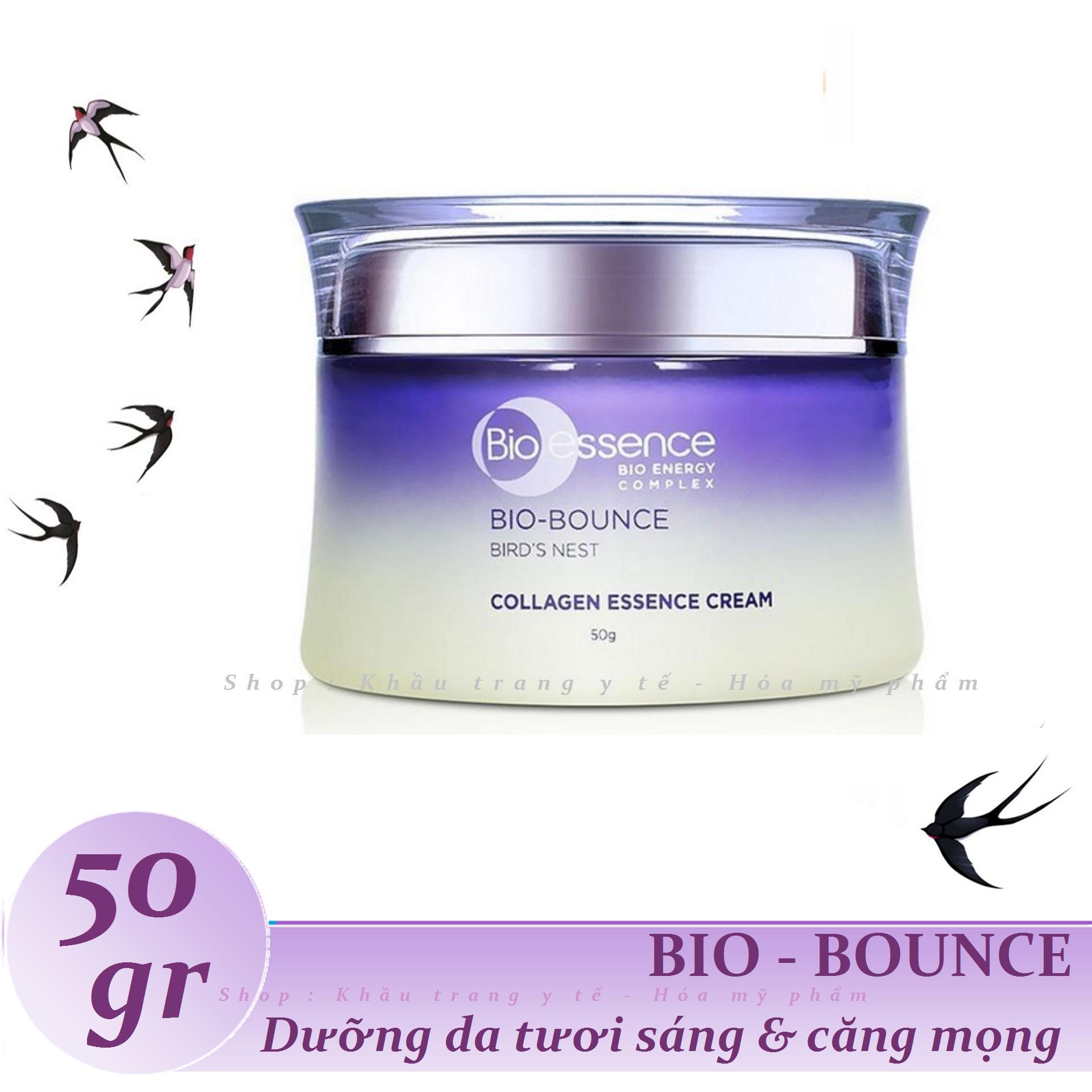 [HCM]Bio-essence  - Kem dưỡng da tươi sáng và căng mọng Bio-Bounce Collagen + Tinh chất Tổ Yến 50 gr