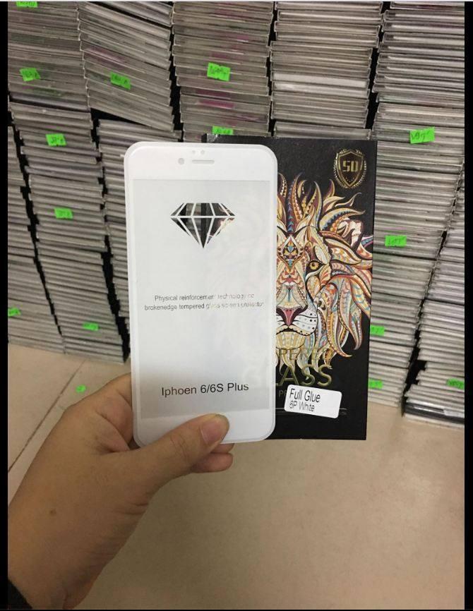 Kính cường lực Full keo 5D cho iPhone 6 Plus