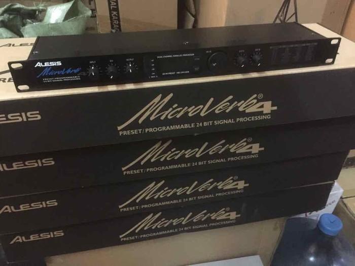 Bộ xử lý tín hiệu âm thanh echo alesis microverb 4