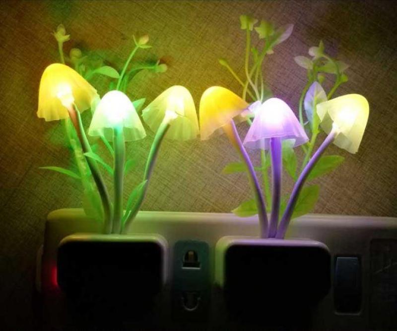 Bảng giá Đèn ngủ hình nấm thủy sinh cảm ứng đổi màu