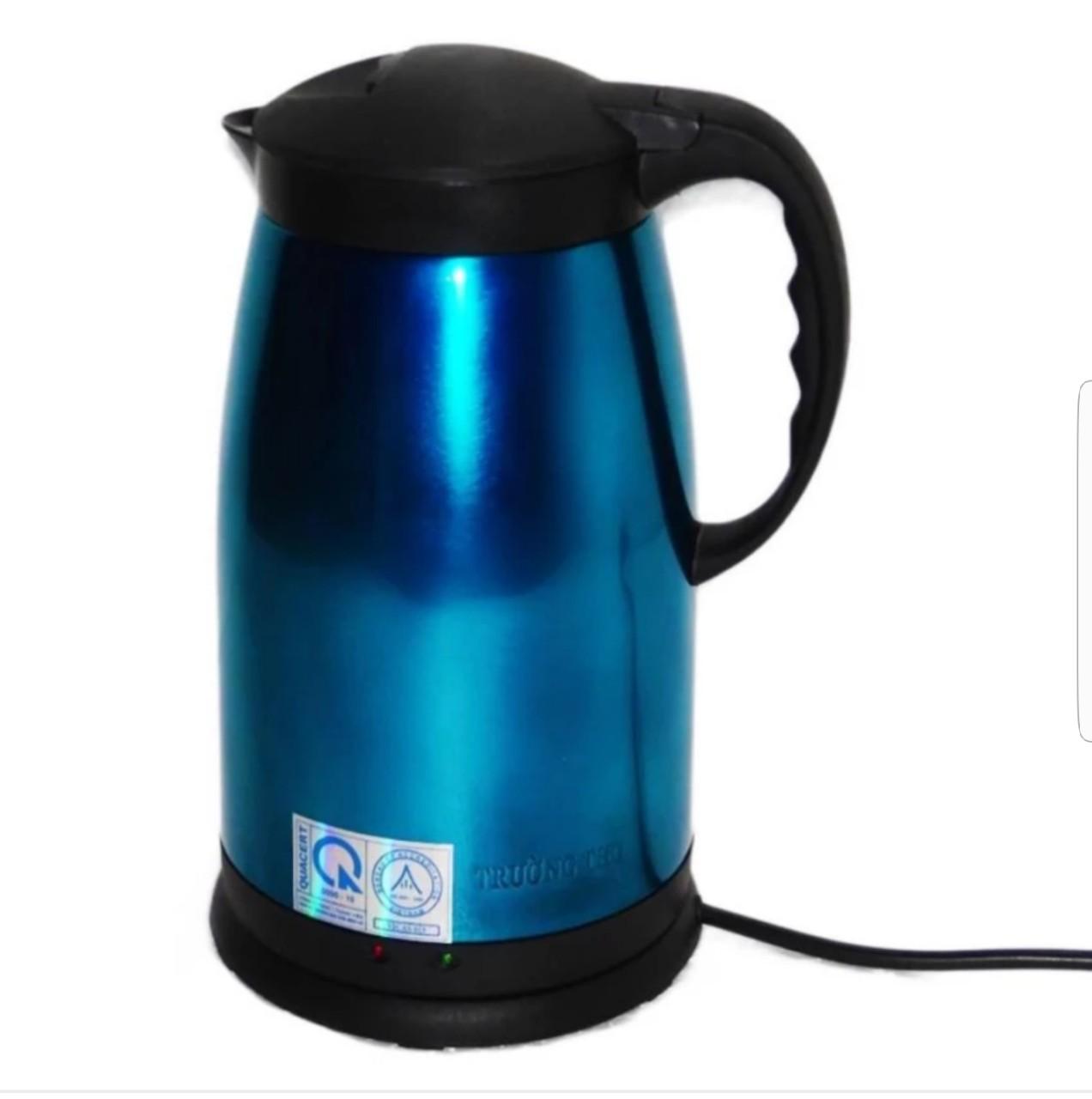 Ấm siêu tốc inox 2 lớp màu trường thọ ba-86bf
