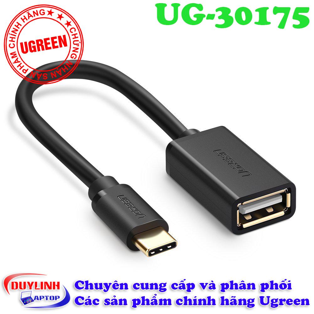 Cáp usb type c to usb 2.0 otg cho điện thoại ugreen 30175