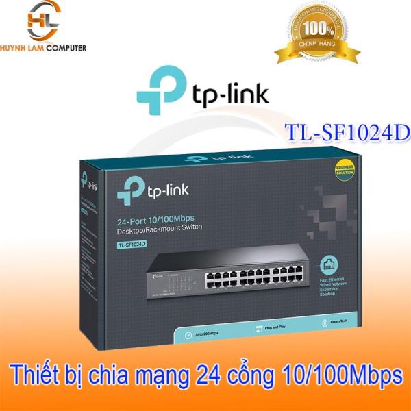 Switch 24 port - Bộ chia mạng 24 cổng TPLink SF1024D FPT phân phối