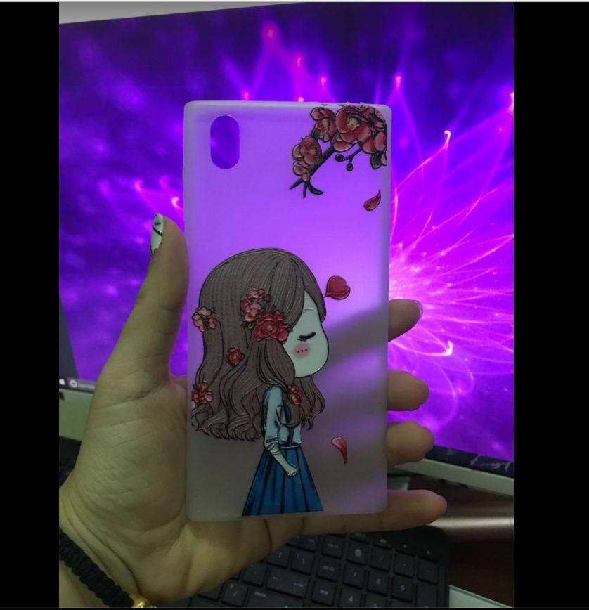 Ốp lưng dẻo thời trang in hình cho Sony Xperia L1