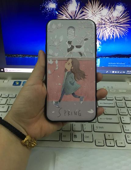 Ốp lưng thời trang in hình cho Samsung J7 Pro