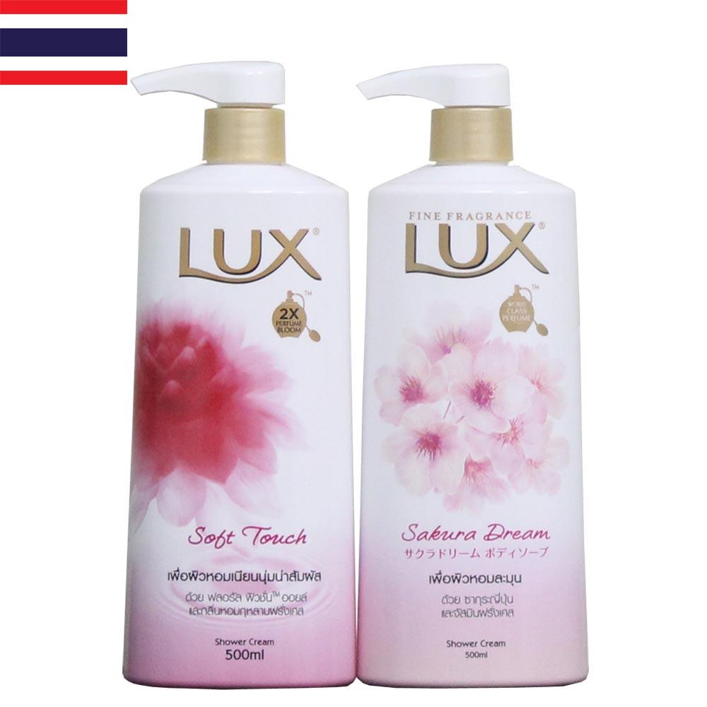 Sữa tắm lux soft touch hồng 500ml - thái lan