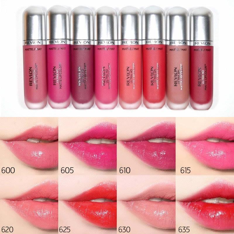Son kem lì revlon ultra hd matte lipcolor