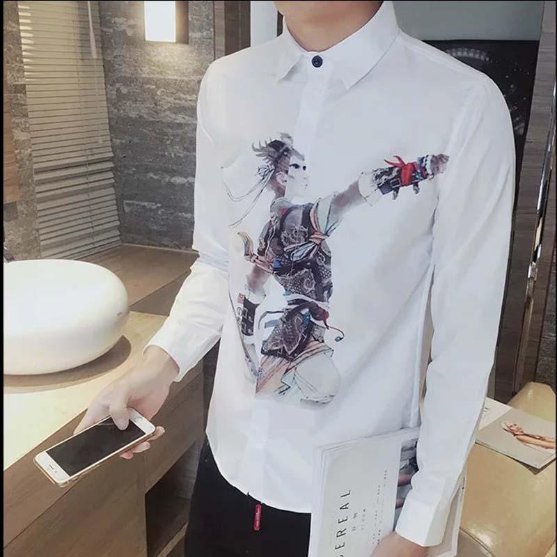 Áo sơ mi nam họa tiết mã: nm614.