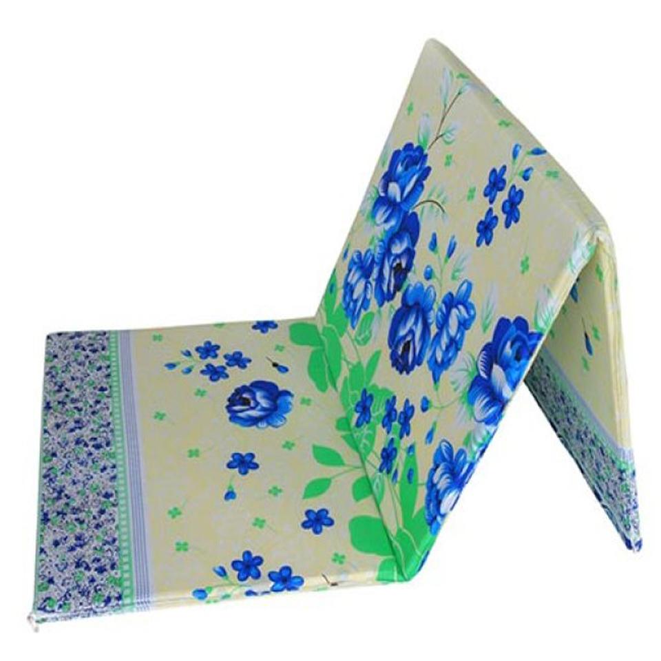 Nệm Pe Gấp 3 1m8x2mx3cm Nệm Mỏng BH 5 Năm ( Giao Màu Ngẫu Nhiên )