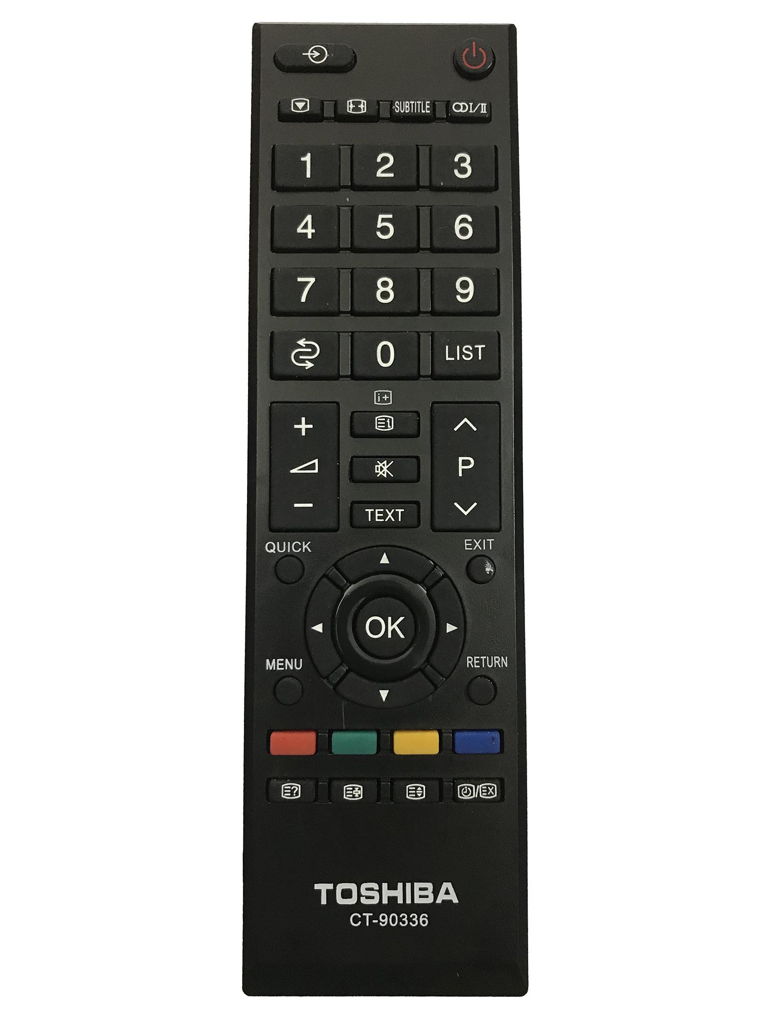 Điều khiển tivi toshiba (màu đen)