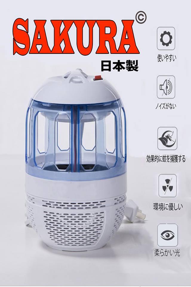 Đèn bắt muỗi SAKURA công nghệ nhật bản do TIKA độc quyền phân phối